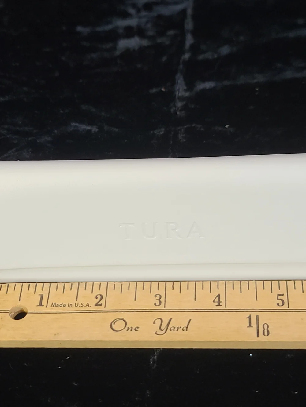 Aldo Tura Cream Eyeglass Case